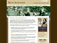 Tablet Screenshot of bevinalexander.com